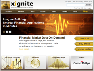 Xignite On-Demand Financial Market Data